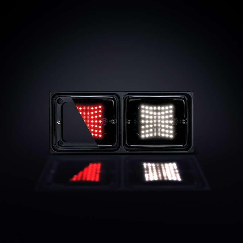 IZE LED FRAME DOUBLE- HORIZONTAL