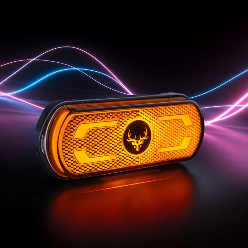 FREEDOM GROUND LINE SIDE MARKING ORANGE WITH BLINKERS